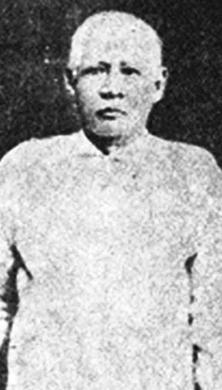 Francisco Mercado, father of Dr. José Rizal. (Lifted from Buhay at Mga Ginawa ni Dr. José Rizal, 1909)